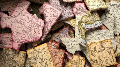 Different U.S. states representing the various state and local taxes public companies have to deal with