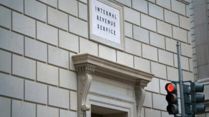 Picture of IRS building
