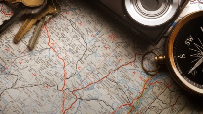 Image of map representing new paths to credit monetization