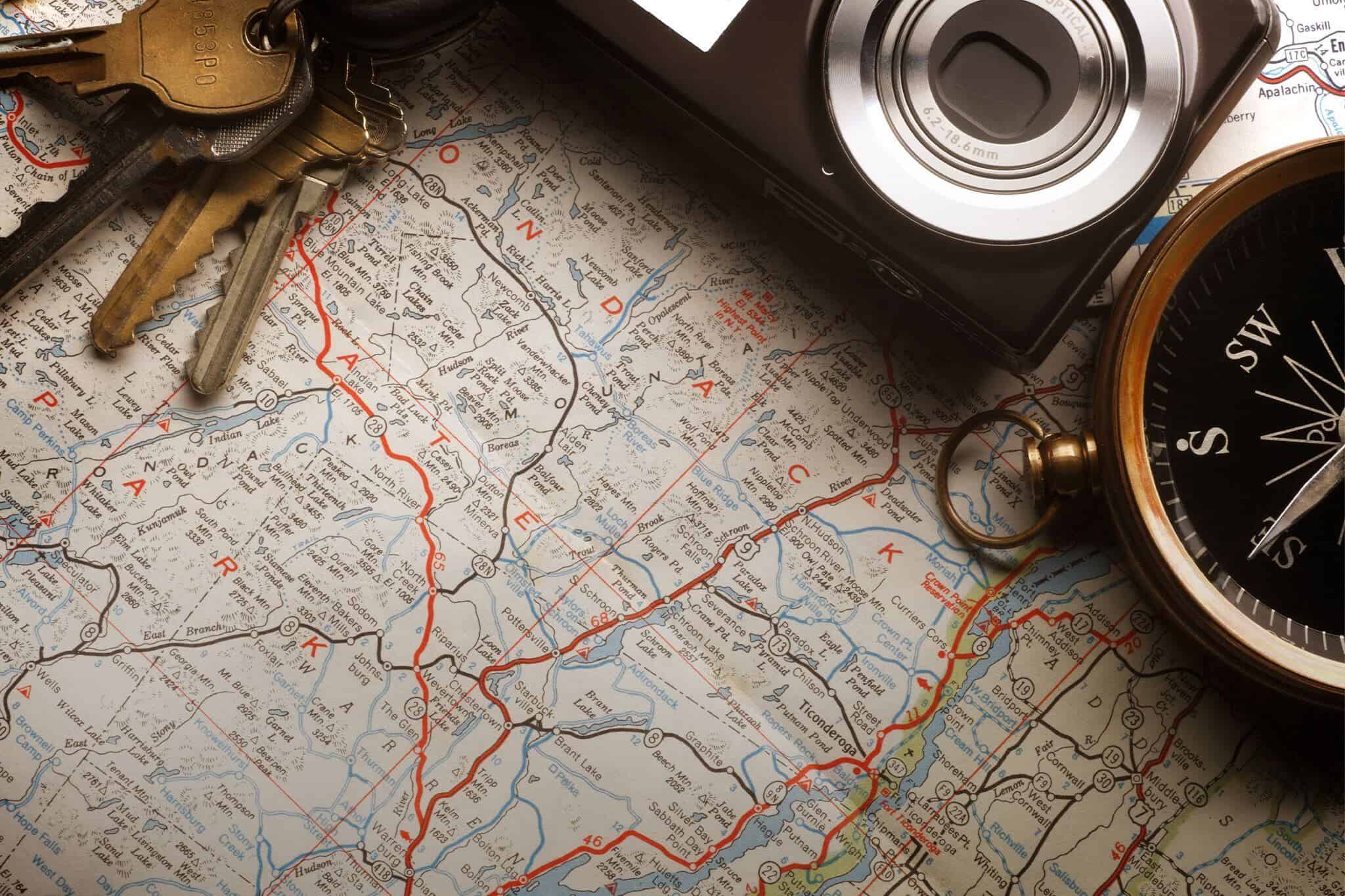 Image of map representing new paths to credit monetization