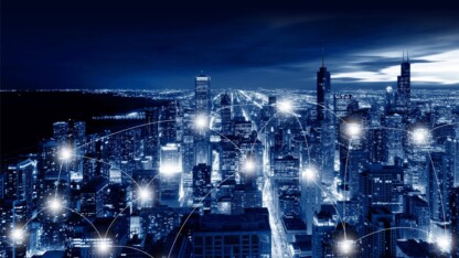 image of city skyline