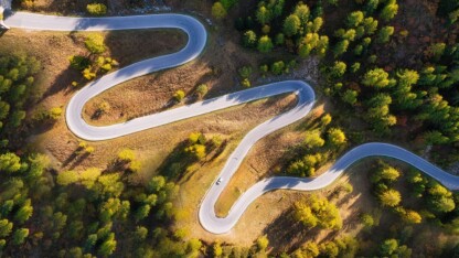 Image of a winding road representing new tax disclosure changes