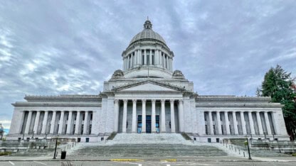 The Washington State Capitol building